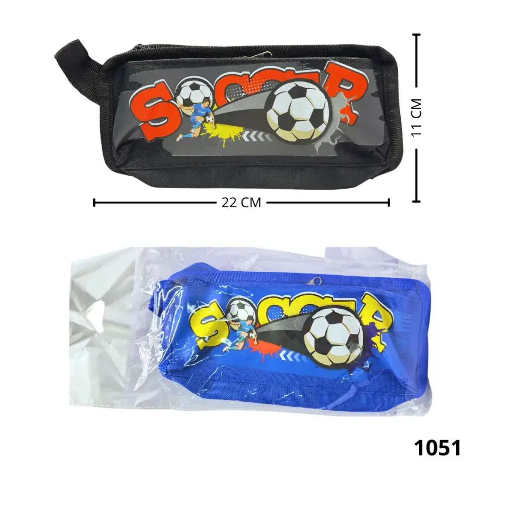 CARTUCHERA CON AGARRADERA MOTIVO SPORT 1051