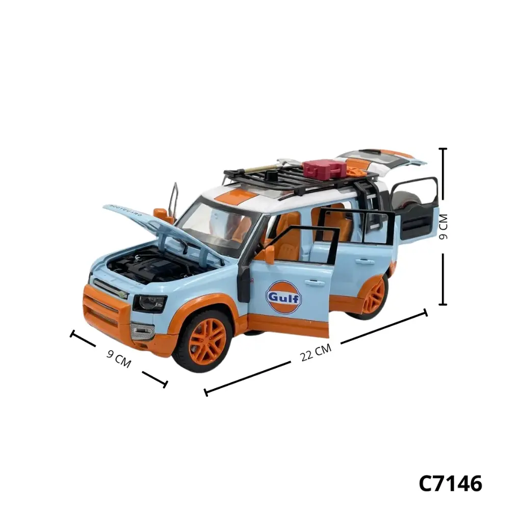 CARRO METALICO COLECCION GULF C7146