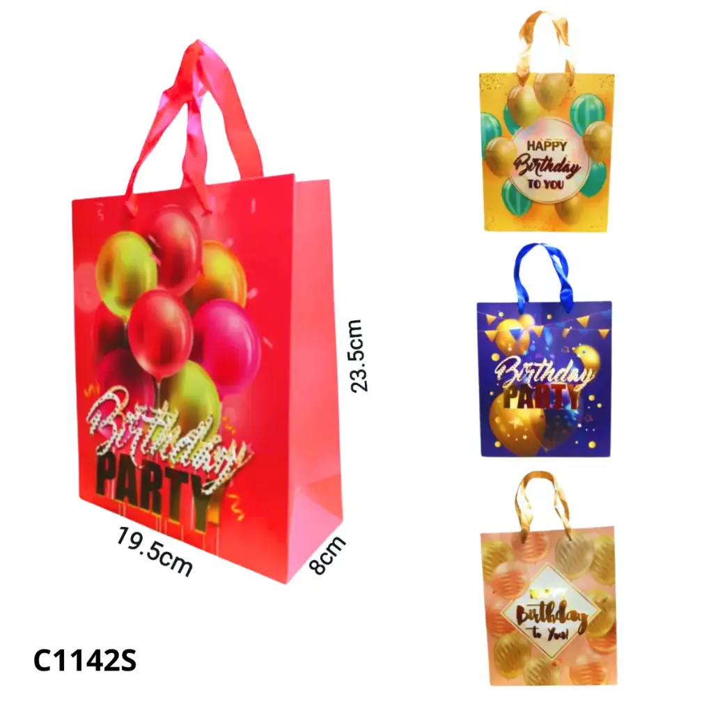BOLSA DE REGALO HAPPY BIRTHDAY C1142S