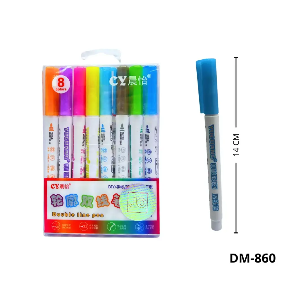 SET MARCADORES X8 DM-860