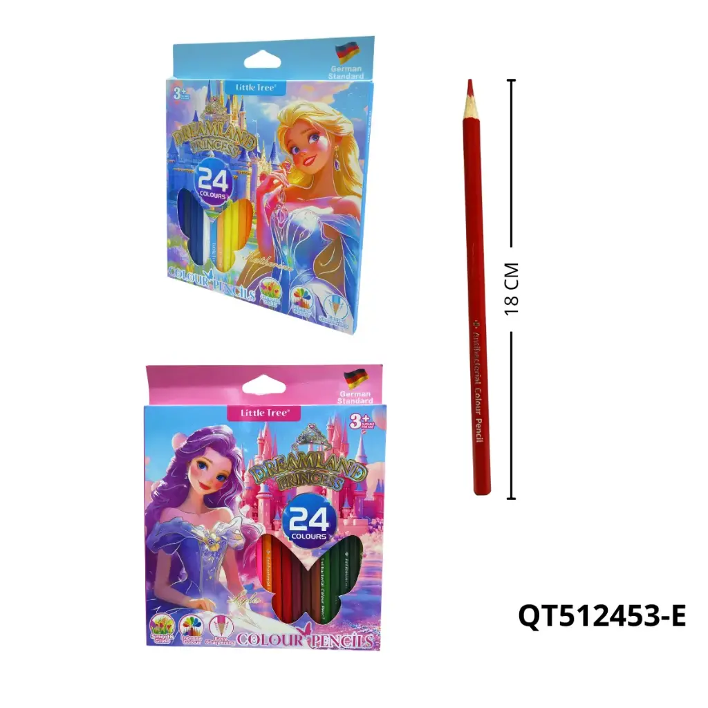 COLORES DE ALTA GAMA PRINCESA X24 PCS QT512453-E