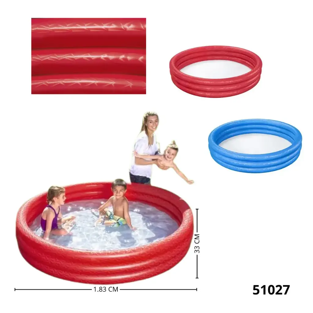 PISCINA TRES AROS BESTWAY 1.83mx33cm 51027