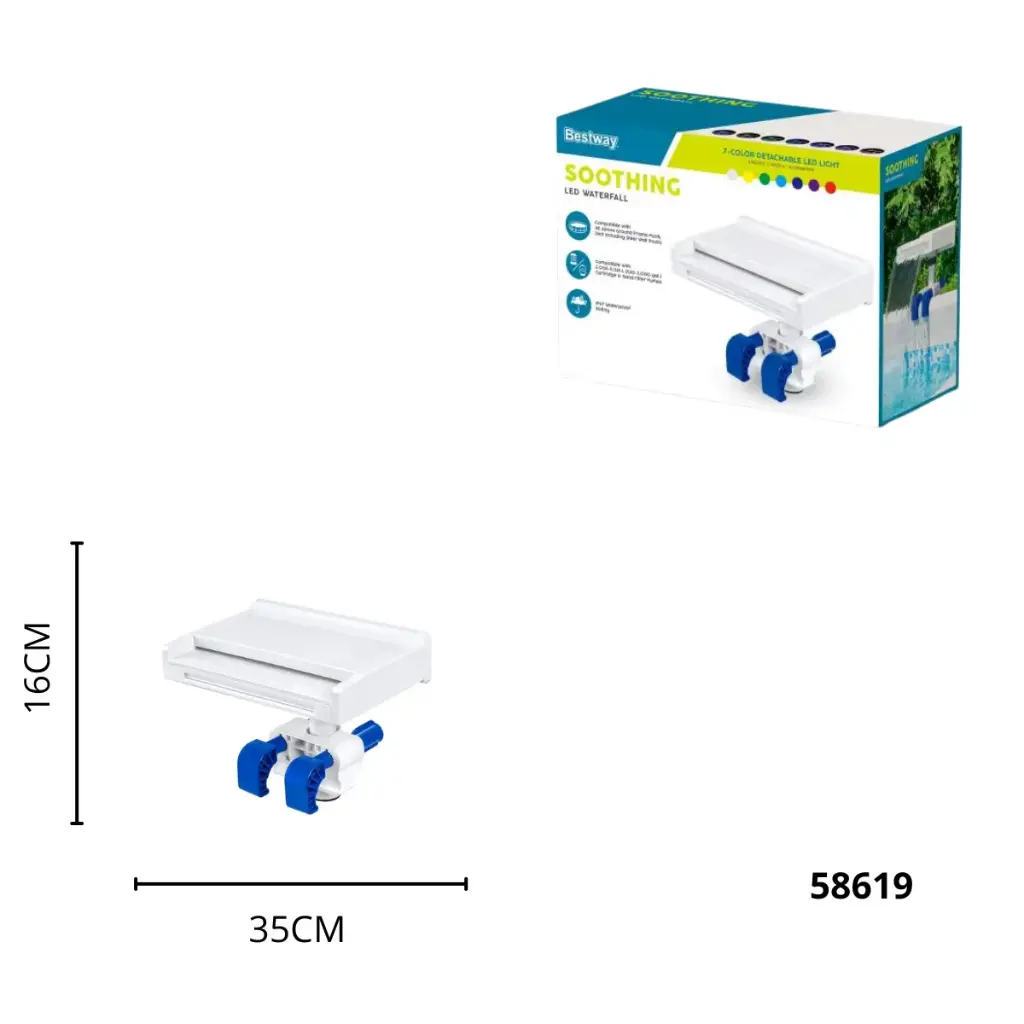 Cascada para piscina estructural 58619