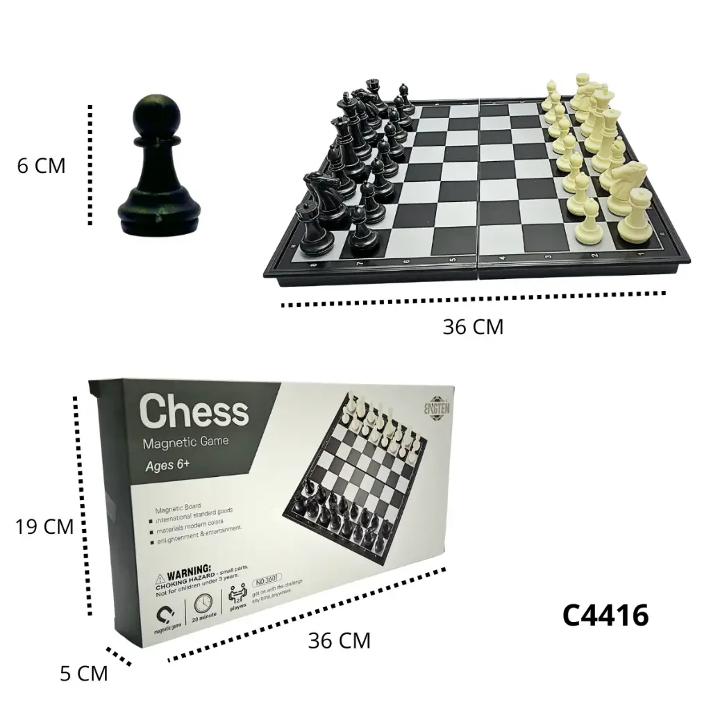 AJEDREZ MAGNETICO C4416