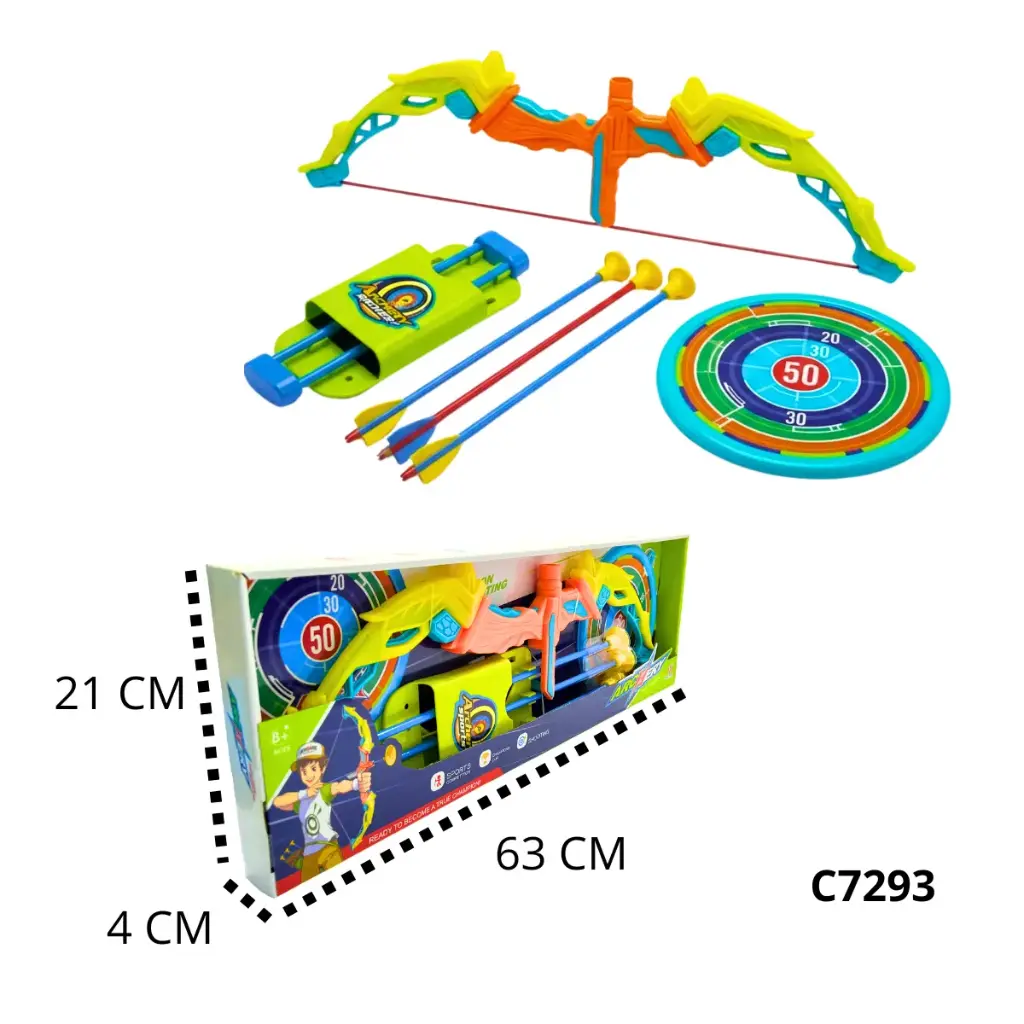 JUEGO DE ARCO Y FLECHA C7293