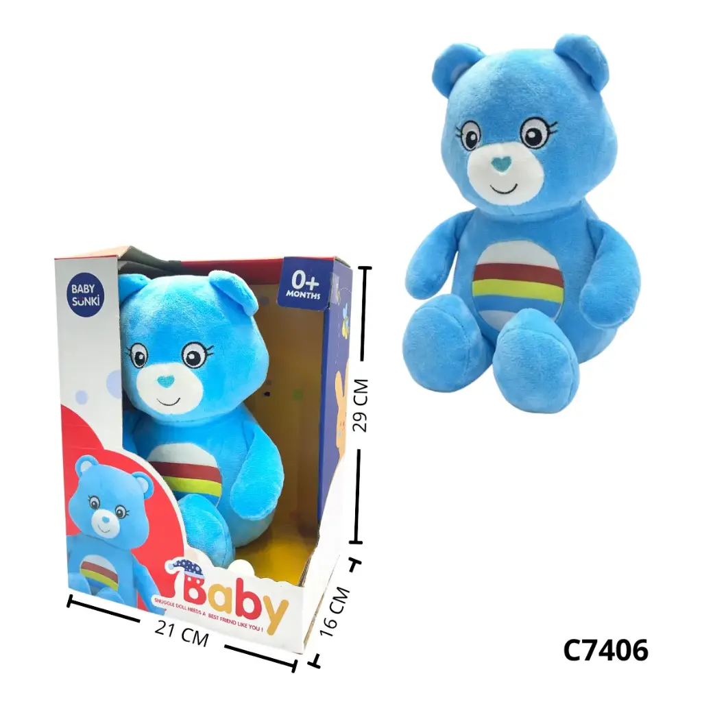 PELUCHE OSITO LUZ Y SONIDO C7406