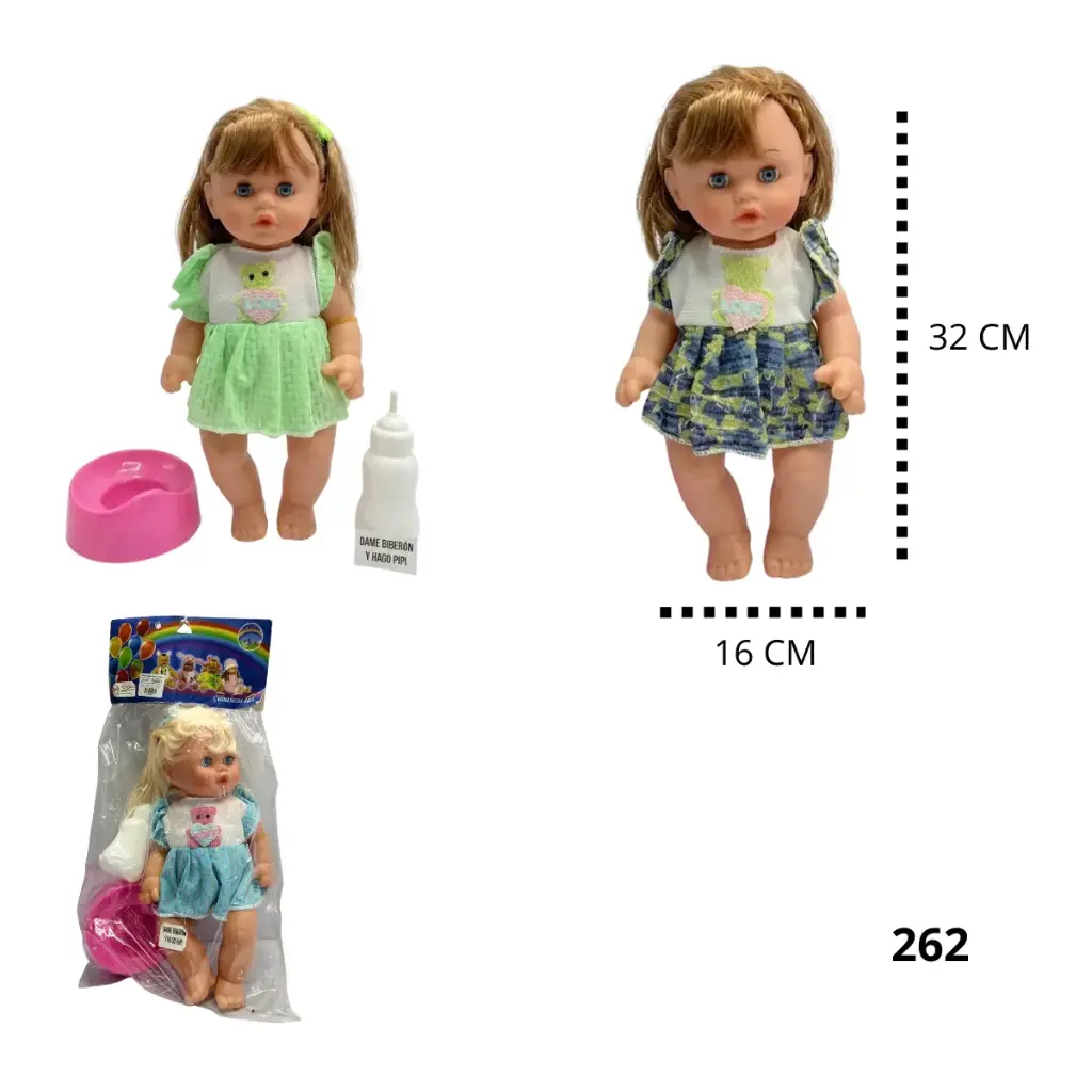 MUÑECA SANDRA CHICHI 262