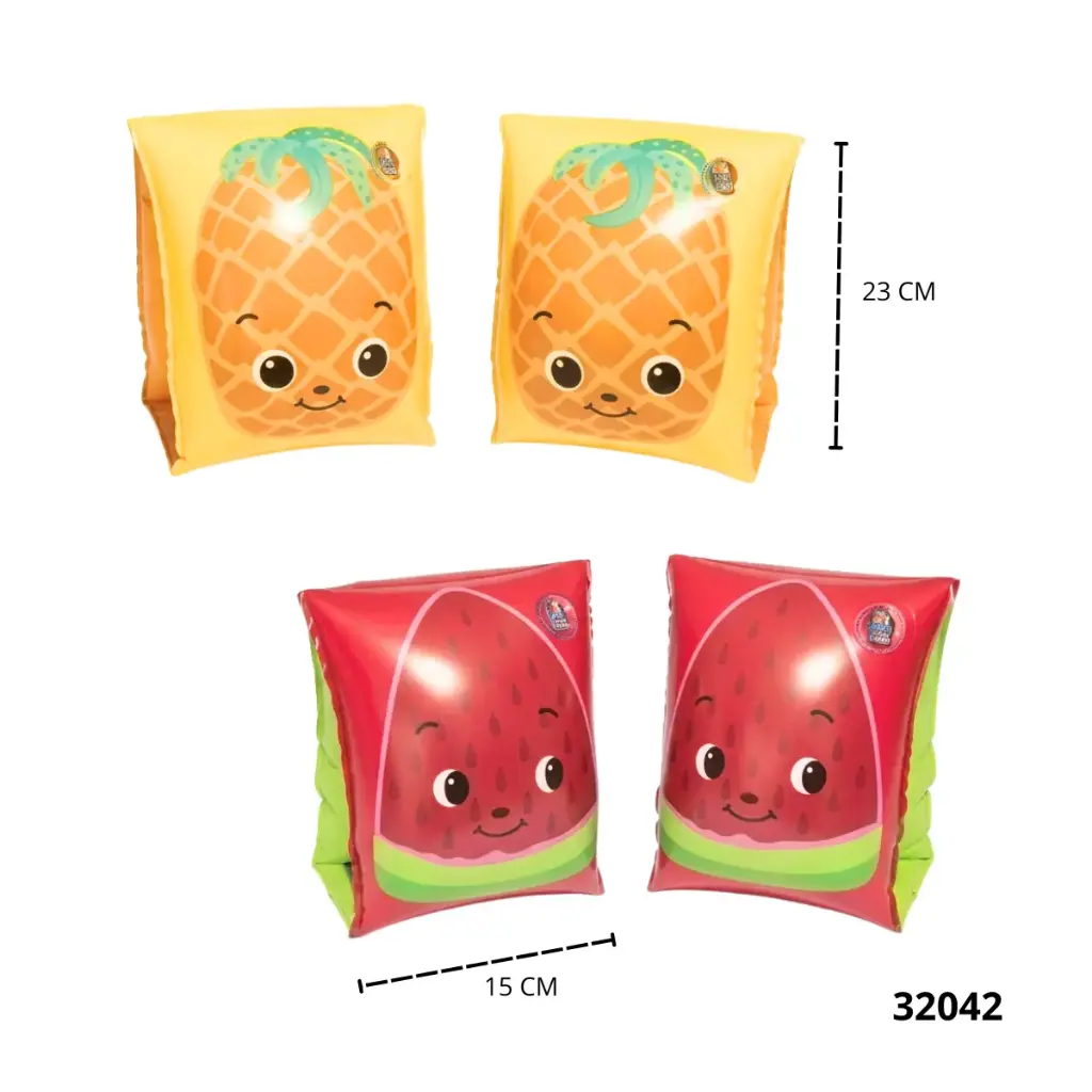 BRACITOS INFLABLES FRUTAS BESTWAY 32042