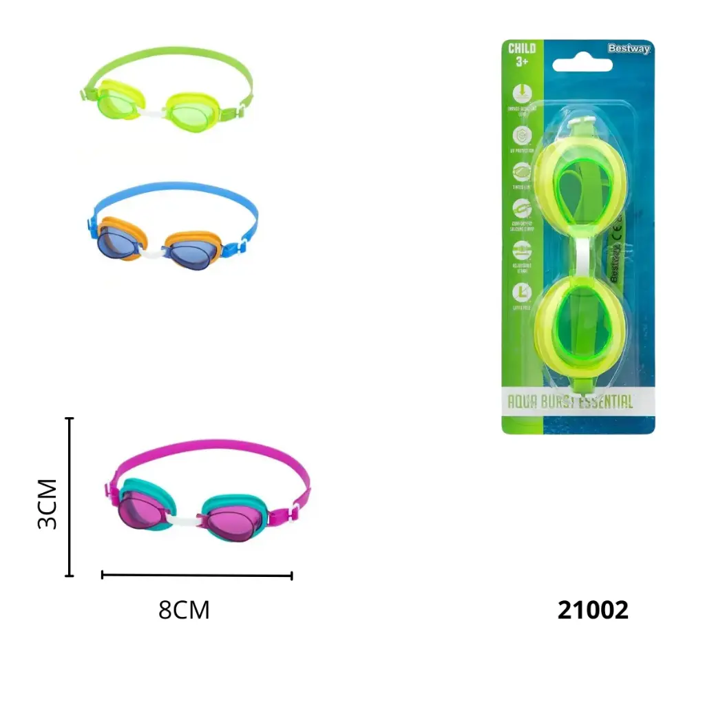 GAFAS DE NATACION BESTWAY 24PCS 21002
