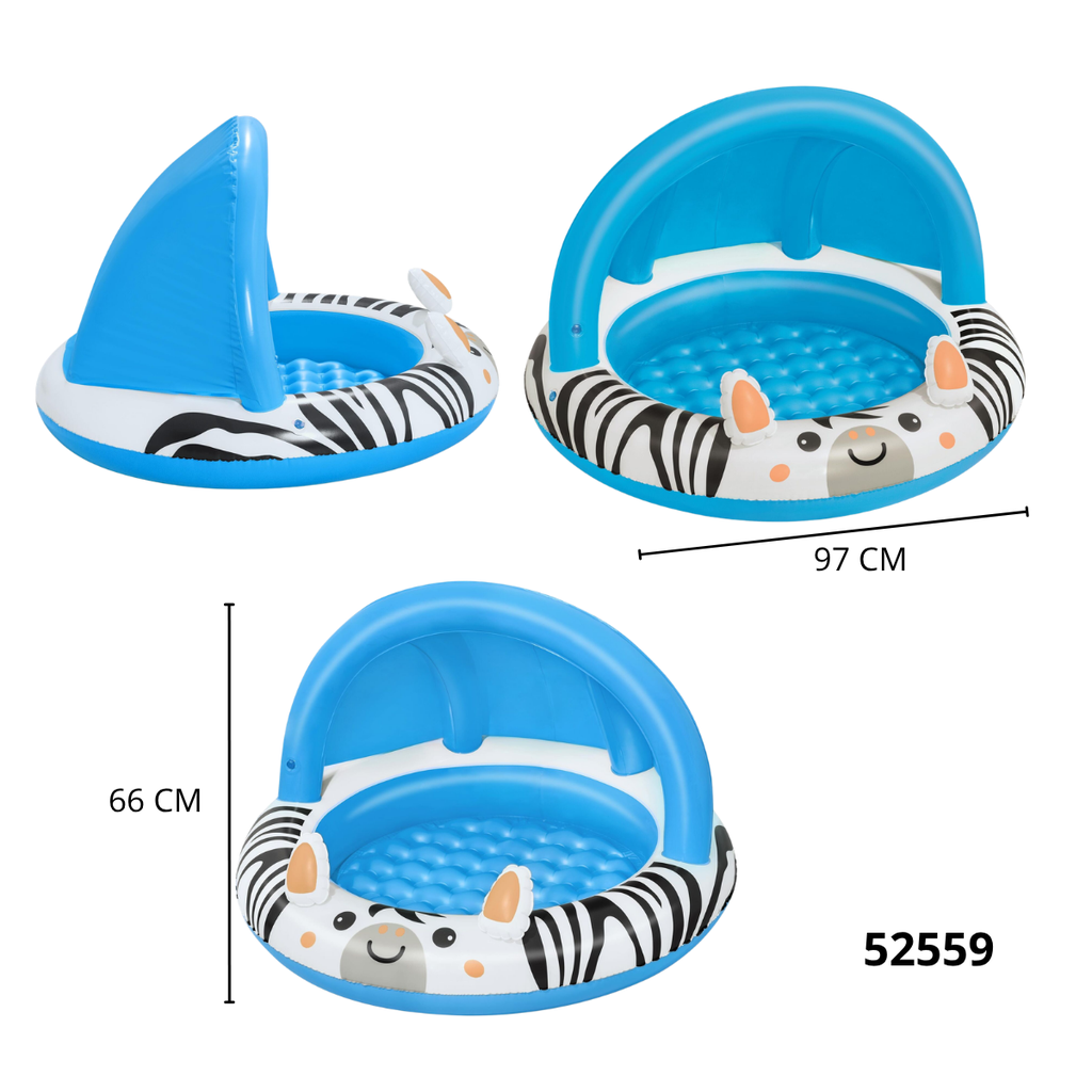 PISCINA TECHADA CEBRA BESTWAY 52559