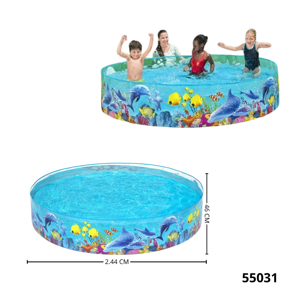 PISCINA DELFIN 2.44mx46cm 55031