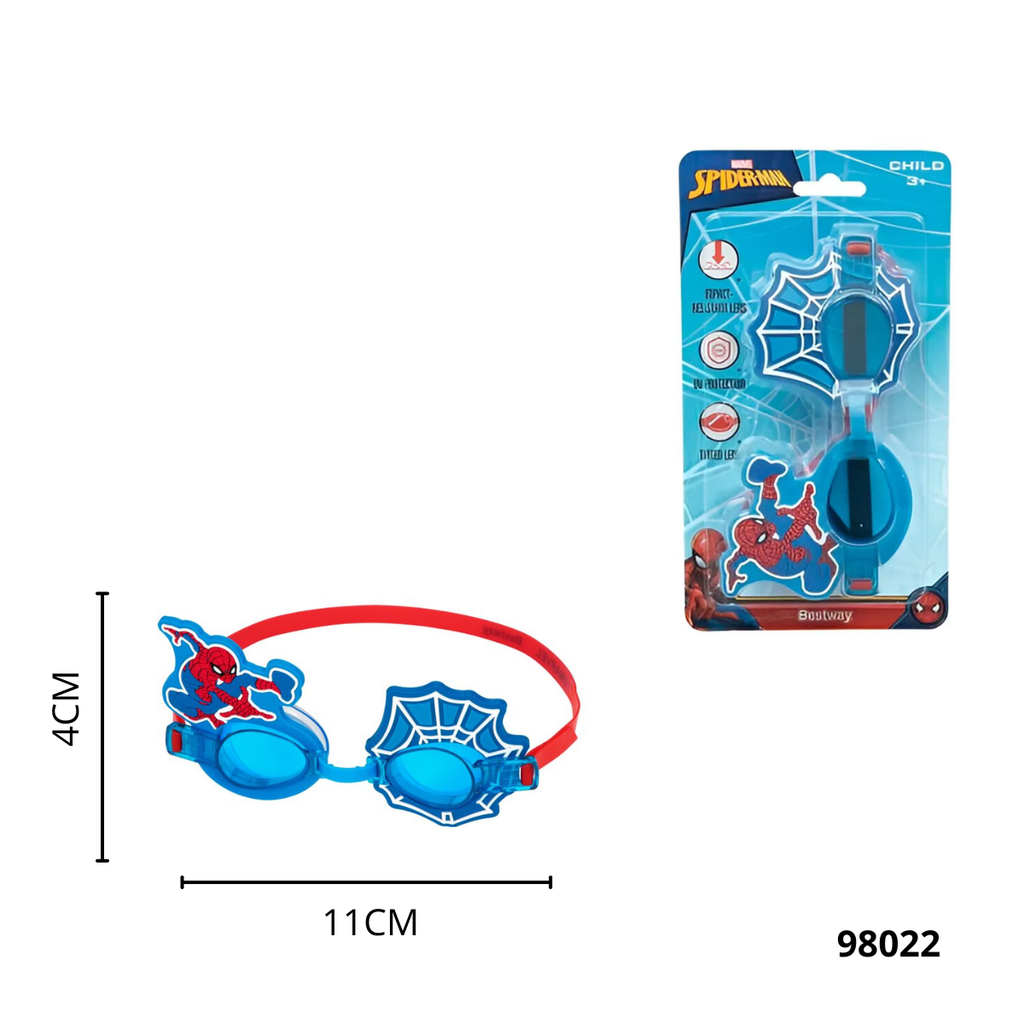 GAFA ACUATICA SPIDERMAN BESTWAY 98022
