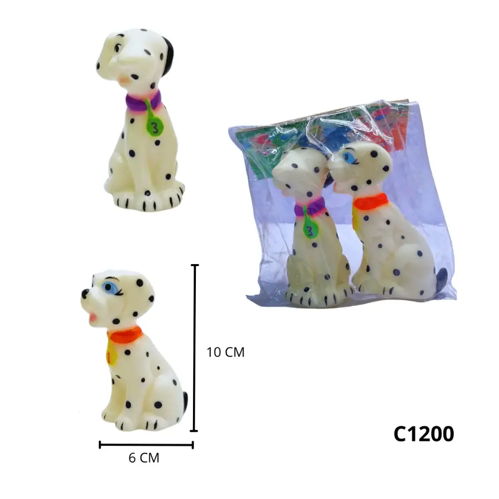 MUNECO CHILLON DALMATA X2 C1200