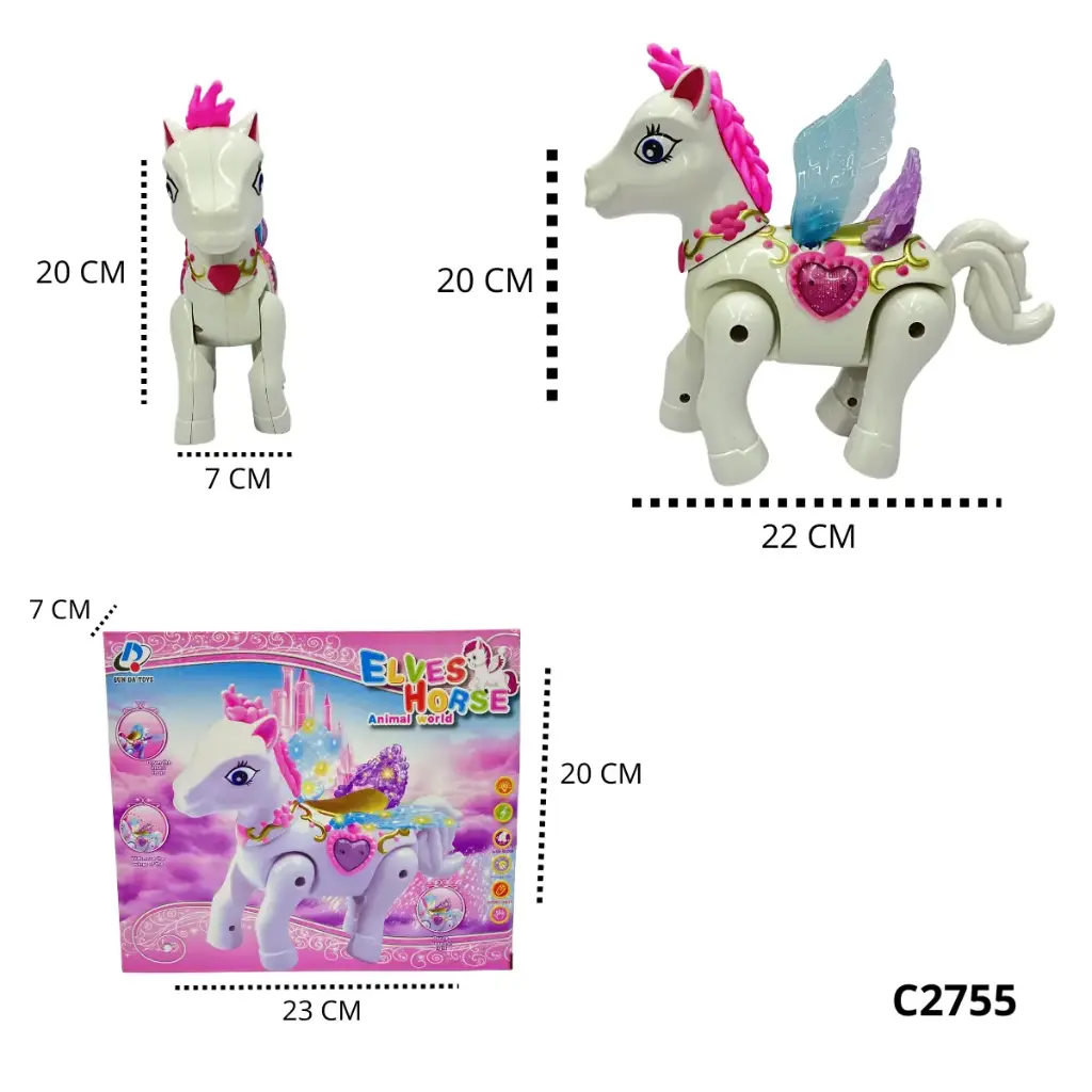 CABALLO LUZ Y SONIDO C2755
