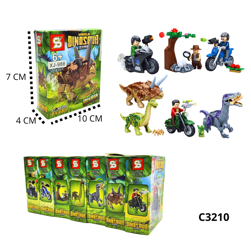 FICHAS DE ARMAR DINO C3210