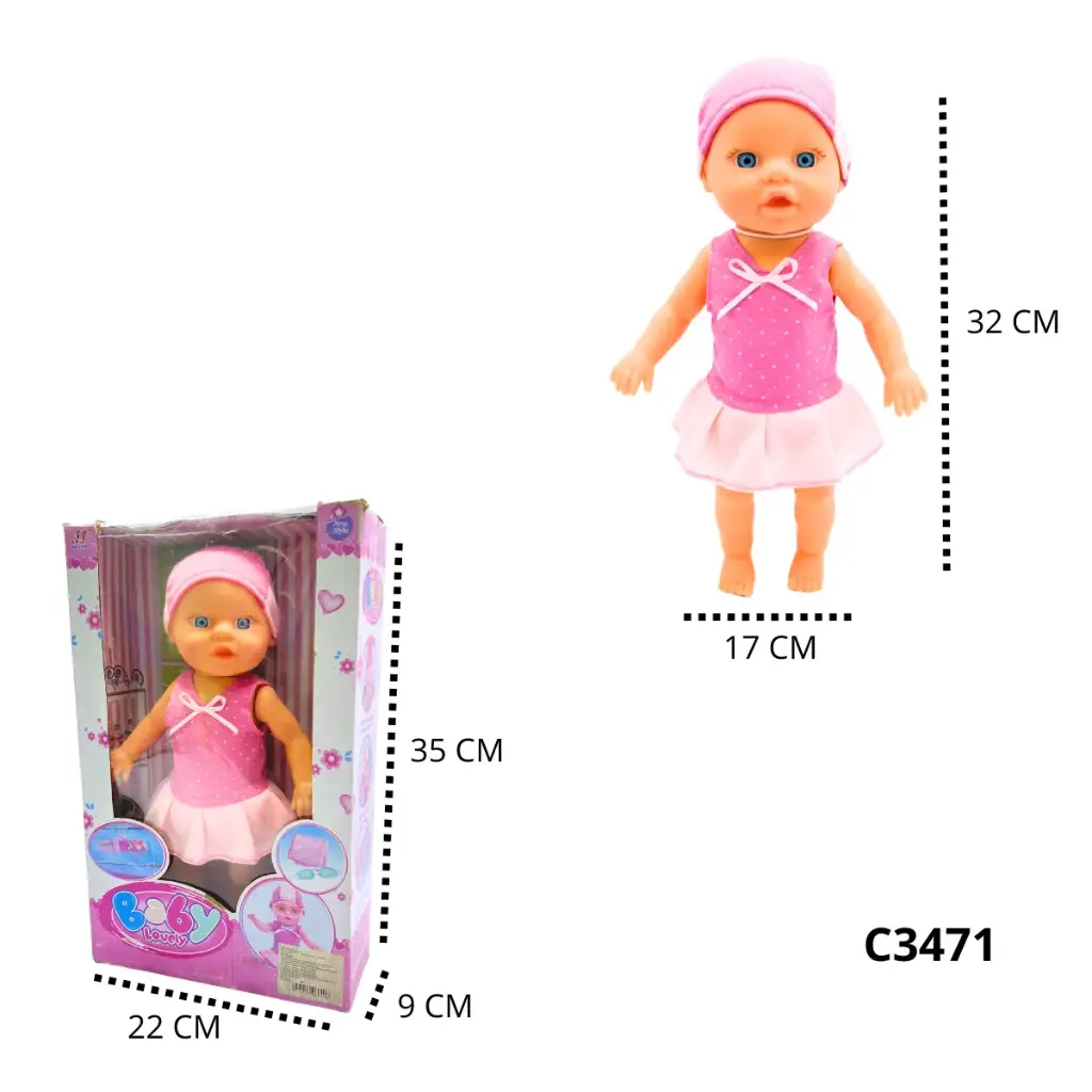 MUÑECA NATACION C3471