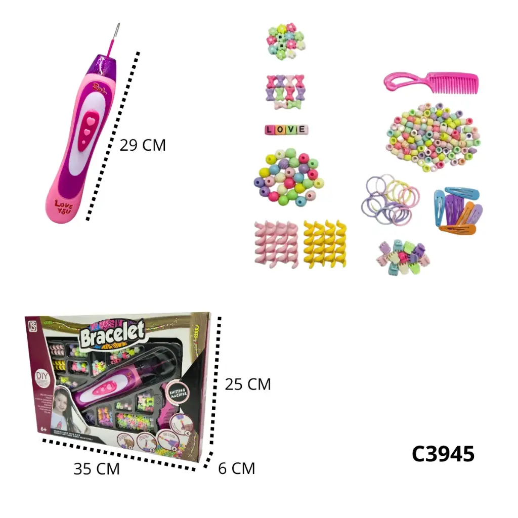 JUEGO PARA HACER BRAZALETES C3945