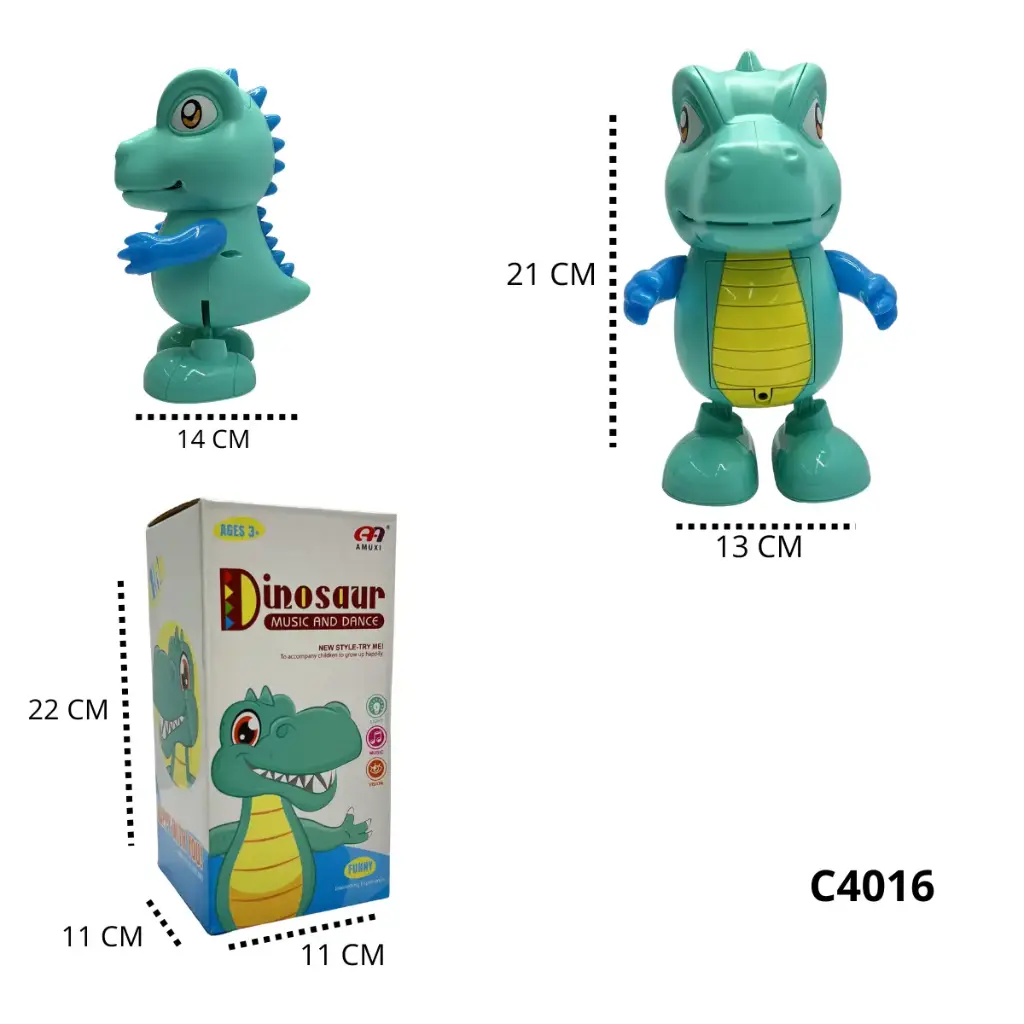 DINOSAURIO ELÉCTRICO QUE BAILA C4016