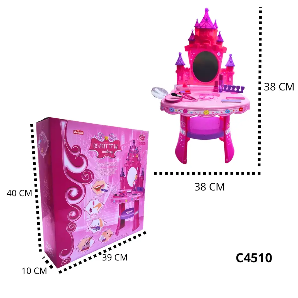 TOCADOR CASTILLO MUSICA Y LUZ C4510