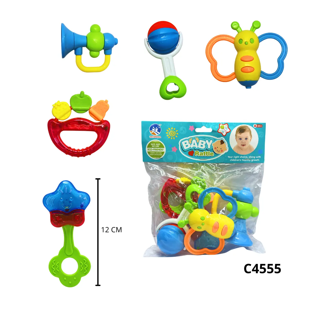 SONAJERO EN BOLSA 5 PCS C4555