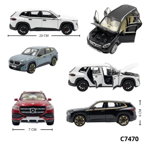 C7470 CARRO COLECCION METALICO MERCECES GLS C7470