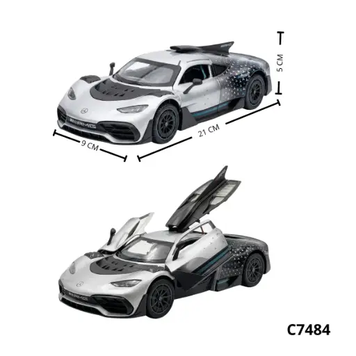 CARRO COLECCION METALICO MERCEDES AMG C7484