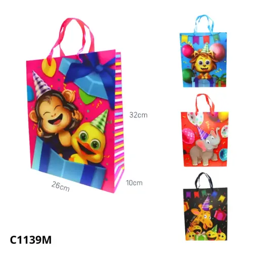 C1139M BOLSA DE REGALOS ANIMALES C1139M