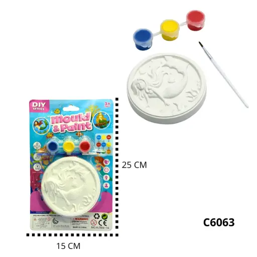C6063/C6064 SET ANIMALES PARA PINTAR C6003/C6004 C6063/C6064