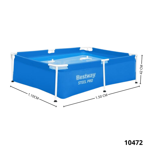 10472 PISCINA RIGIDA 150X110X42xcm 10472