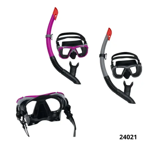 HYDRO-PRO BLACKSEA MASK SNORKEL SET 6 PCS 24021