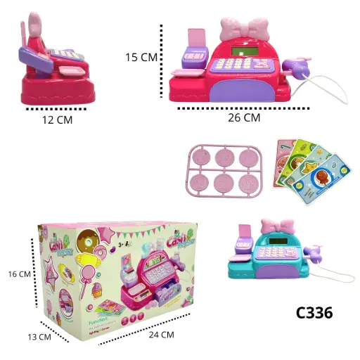 C336 REGISTRADORA MOÑOS DULCES C336