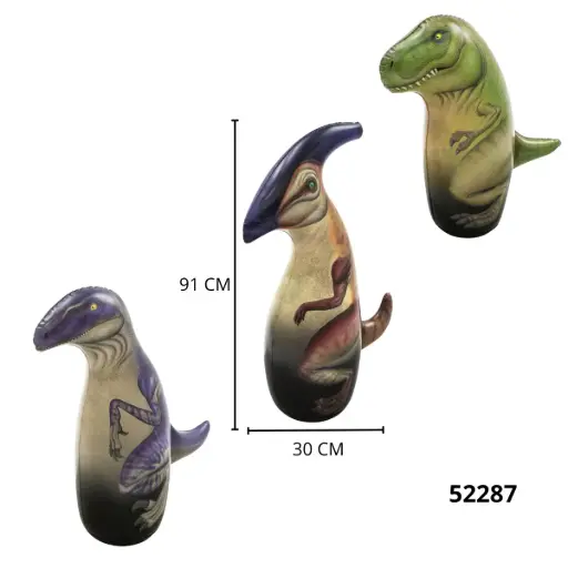 52287 PORFIADO DINOSAURIO BESTWAY 24 PCS 52287