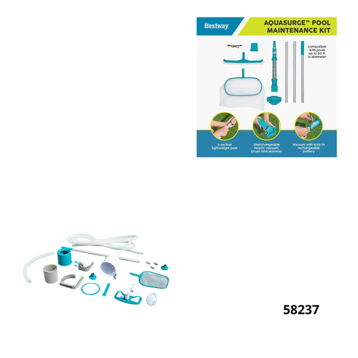 58237 KIT DE LIMPIEZA PARA PISCINAS BESTWAY 58237