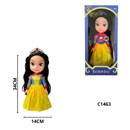 MUÑECA CON ACCESORIOS LUZ Y SONIDO C1463