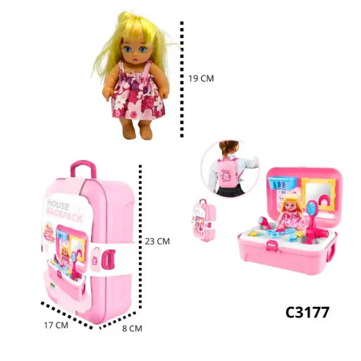 C3177 PELUQUERIA MUNECA C3177