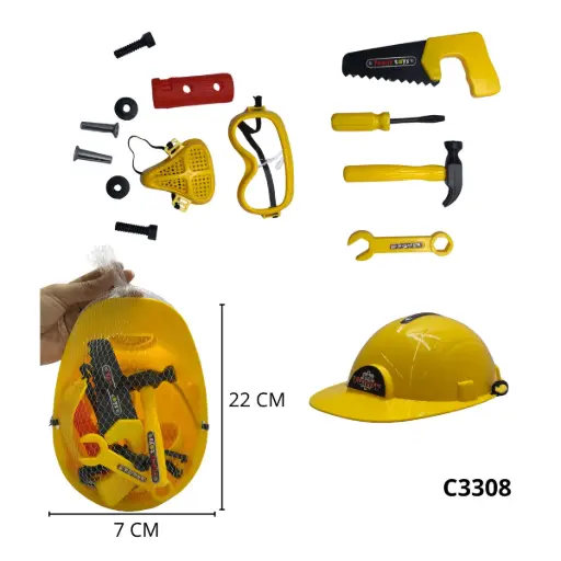 KIT HERRAMIENTAS CASCO C3308
