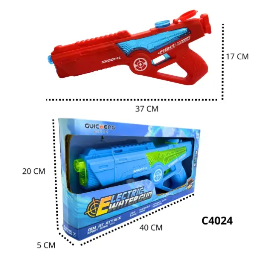 LANZADOR DE AGUA RECARGABLE C4024