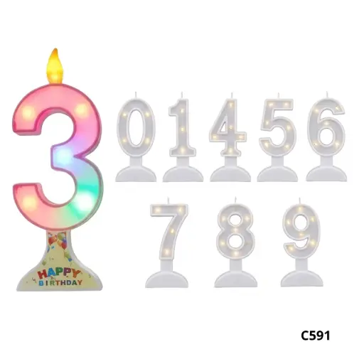 VELA PILA GDE TWINKLING C591