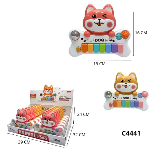 PIANO MUSICAL PERRO C4441