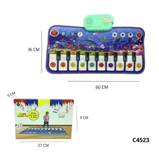 C4523 PIANO TAPETE MUSICAL C4523