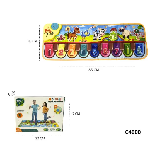 C4000 TAPETE PIANO INFANTIL C4000