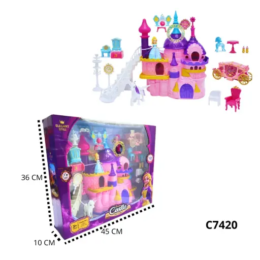 C7420 CASTILLO PRINCESA DE HADAS C7420