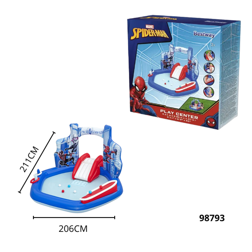 PARQUE ACUATICO SPIDERMAN BESTWAY 98793