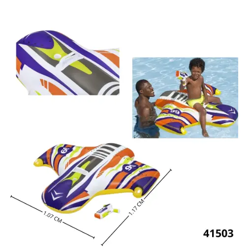 41503 FLOTADOR + LANZA CHORROS BESTWAY 41503