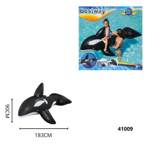 FLOTADOR BALLENA BESTWAY 8PCS 41009