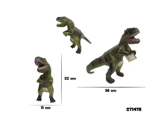 C7147B ANIMAL DINOSAURIO REX CON LUZ C7147B