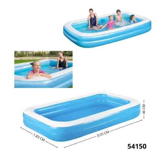 Piscina familiar rectangular 54150