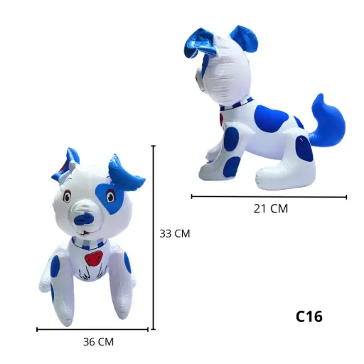 INFLABLE PERRO AZUL C16