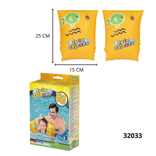 32033 BRAZOS INFLABLES 25 CM BESTWAY 36PCS 32033