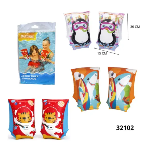32102 BRACITO INFLABLE TIGRE BESTWAY 32102